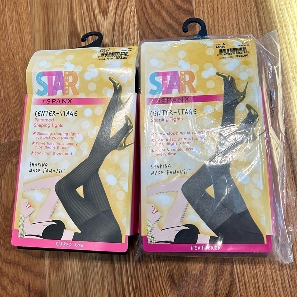 Spanx Bundle of 2 star POWER SIZE a shaping tights women’s new grey